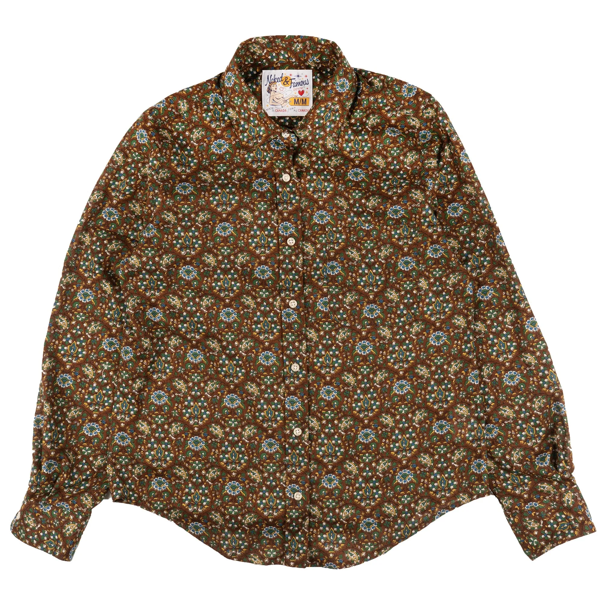 Country Shirt - Bandana Cloth - Brown sold by Tate + Yoko