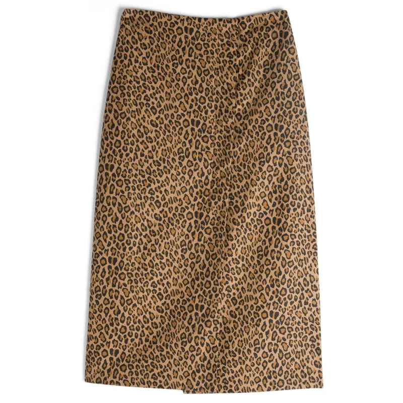 Wrap Skirt - Leopard Print sold by Tate + Yoko
