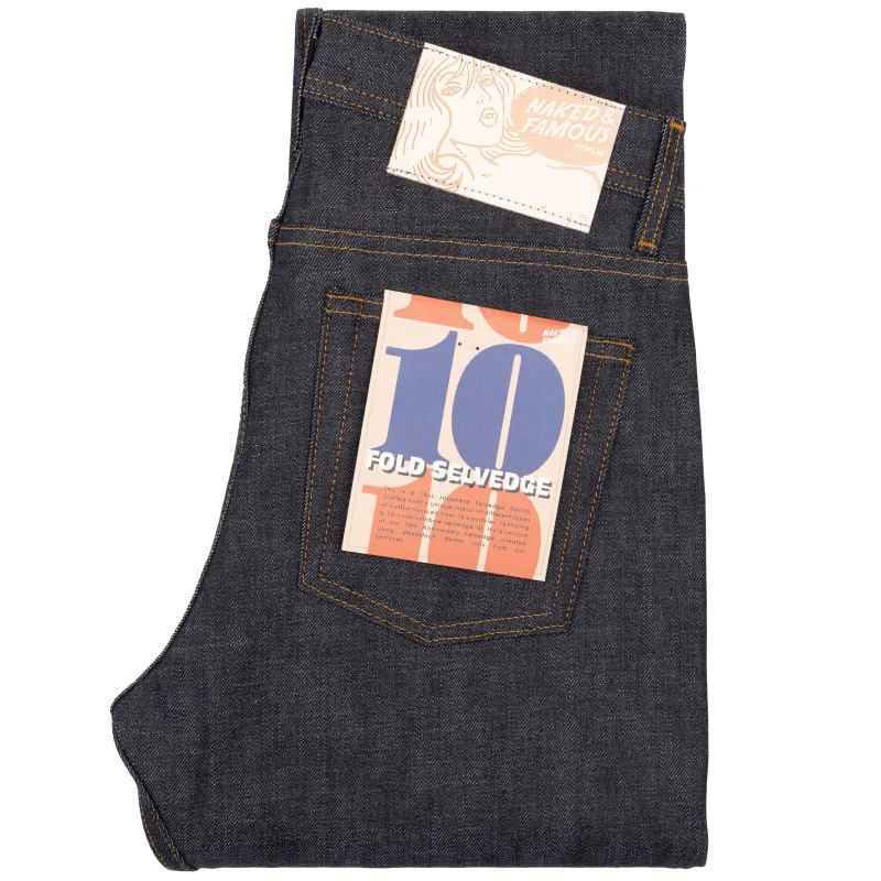 Weird Guy - 10 Fold Selvedge sold by Tate + Yoko