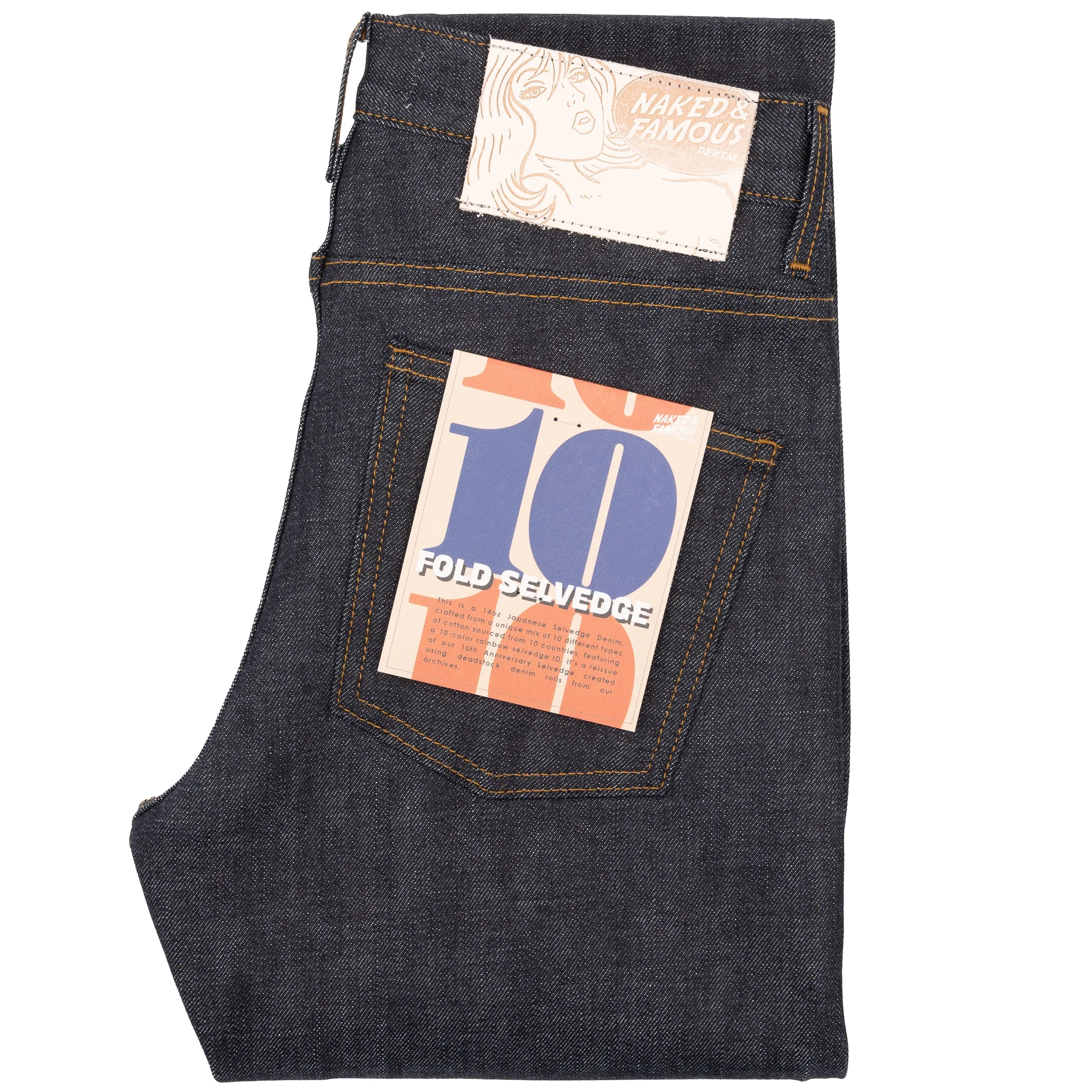 Super Guy - 10 Fold Selvedge sold by Tate + Yoko