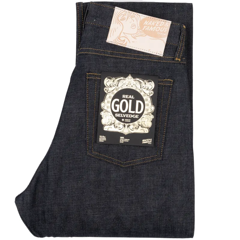 True Guy - Deadstock Real Gold Selvedge sold by Tate + Yoko