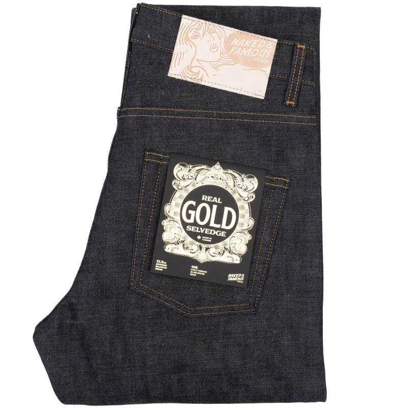 Easy Guy - Deadstock Real Gold Selvedge sold by Tate + Yoko