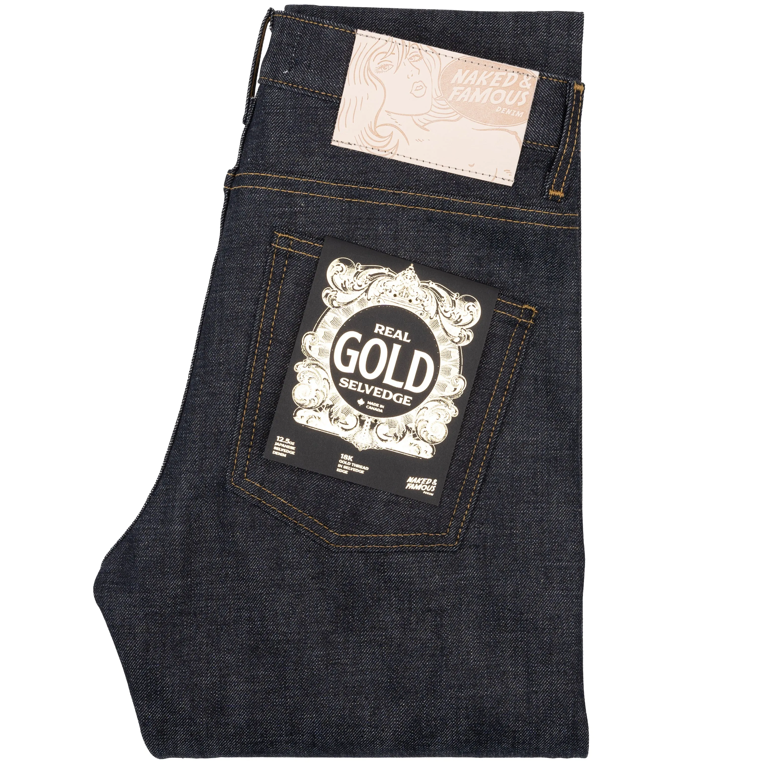 Super Guy - Deadstock Real Gold Selvedge sold by Tate + Yoko