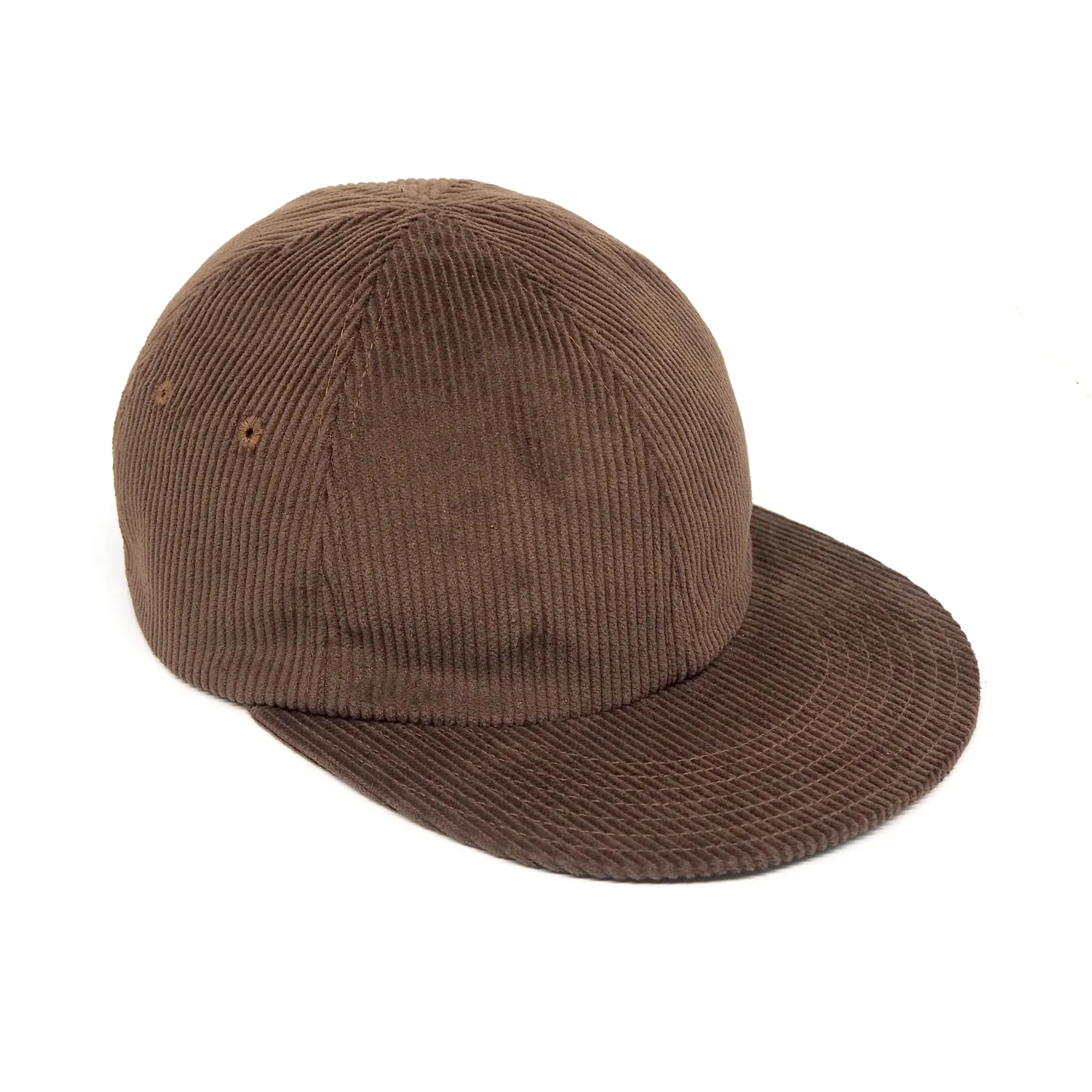 Classic 6 Panel Cap 8W Corduroy - Brown sold by Tate + Yoko
