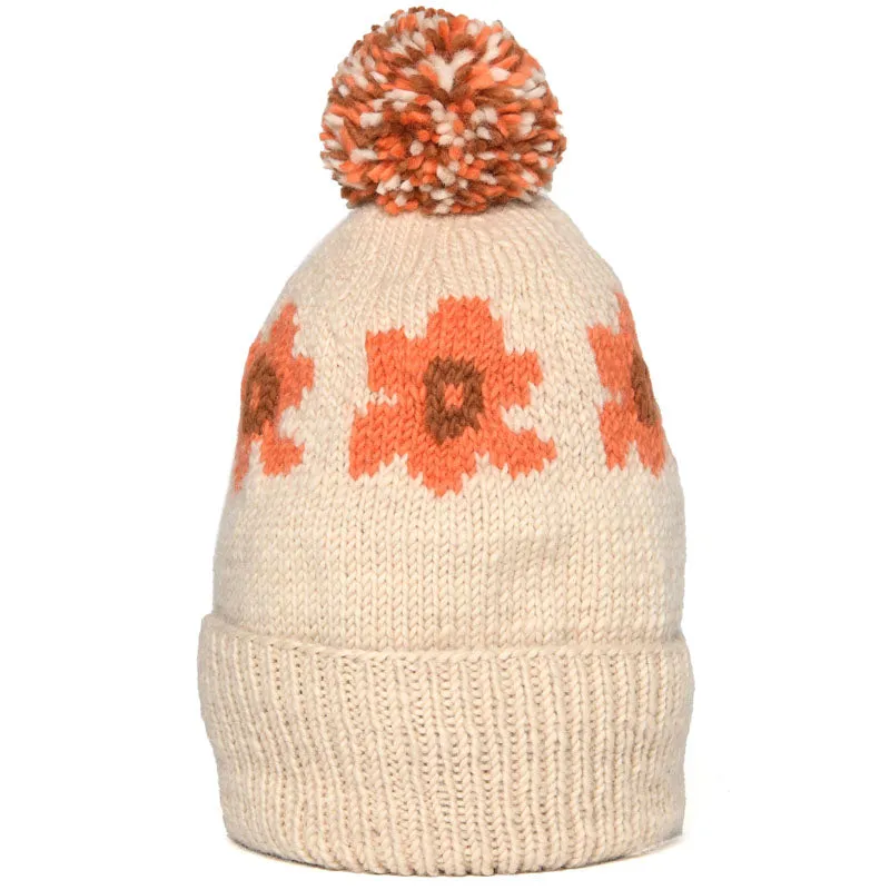 Double Cuff Cap Poppy - Tan sold by Tate + Yoko