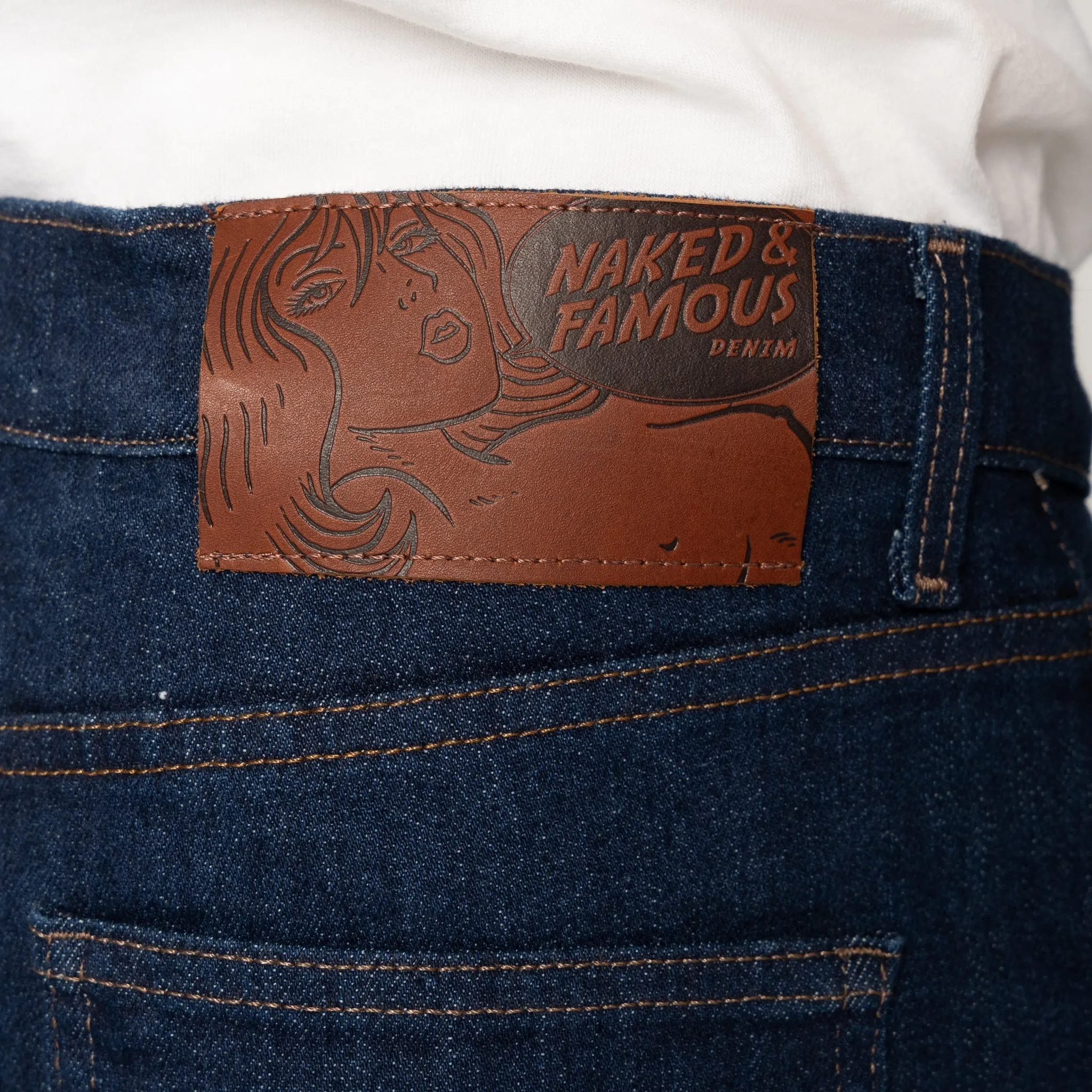 Stacked Guy - Blue Comfort Stretch Selvedge sold by Tate + Yoko product image thumbnail 5