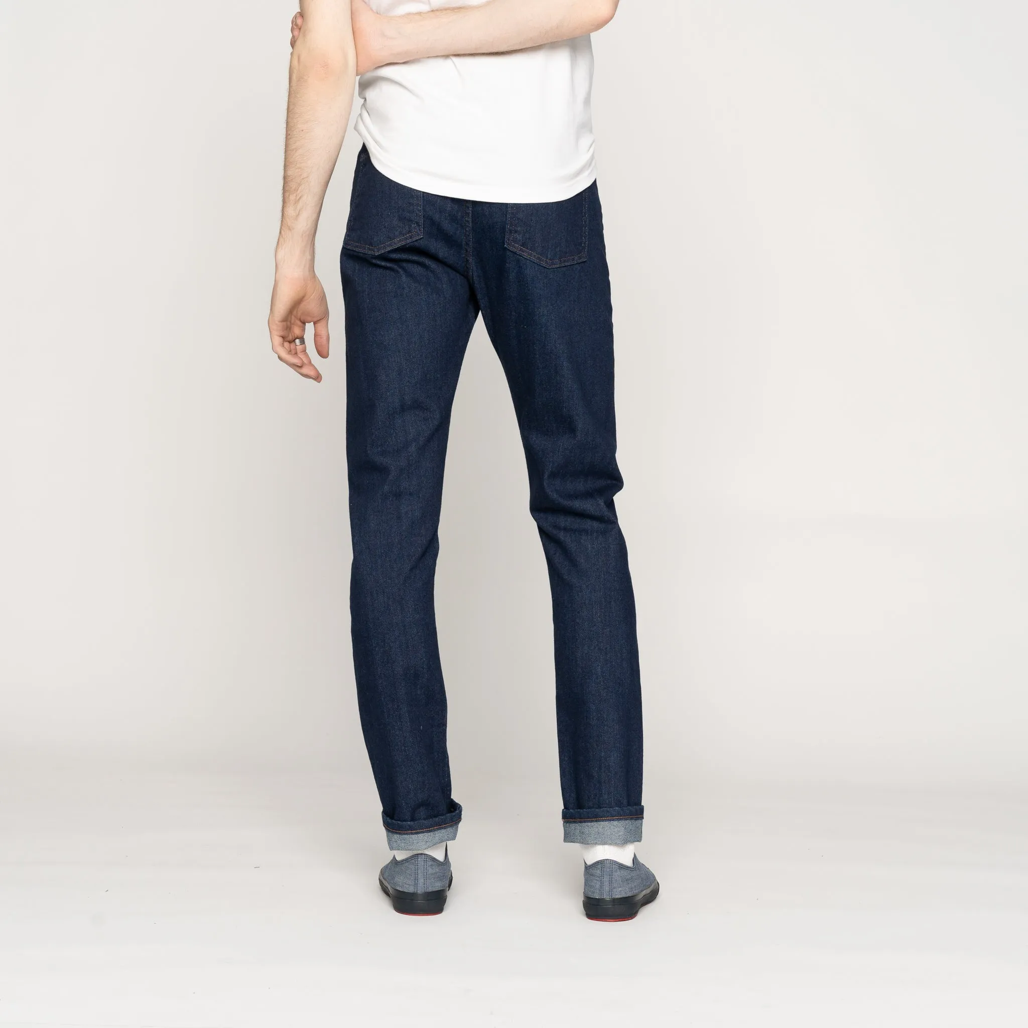 Stacked Guy - Blue Comfort Stretch Selvedge sold by Tate + Yoko product image thumbnail 3