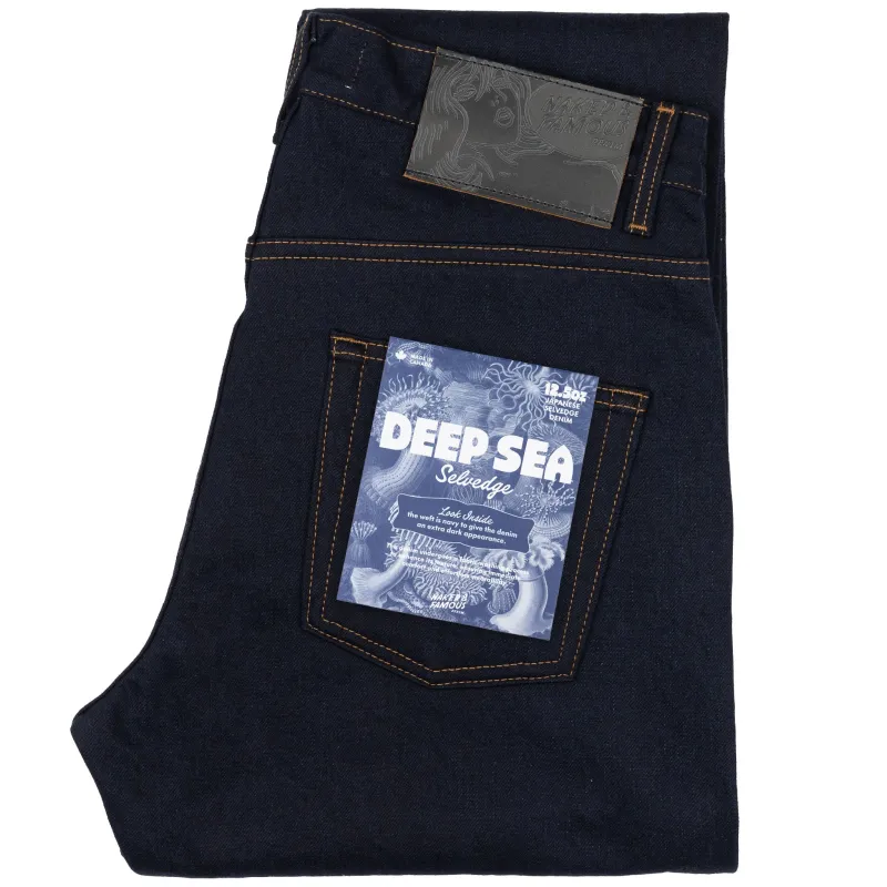 Easy Guy - Deep Sea Selvedge sold by Tate + Yoko
