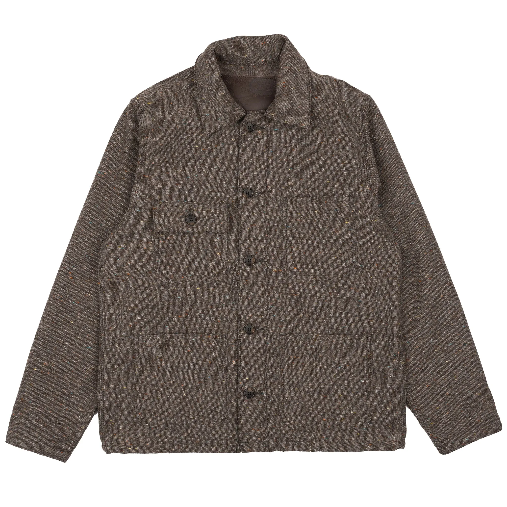 Chore Coat - Wool Blend Multi Nep - Brown sold by Tate + Yoko