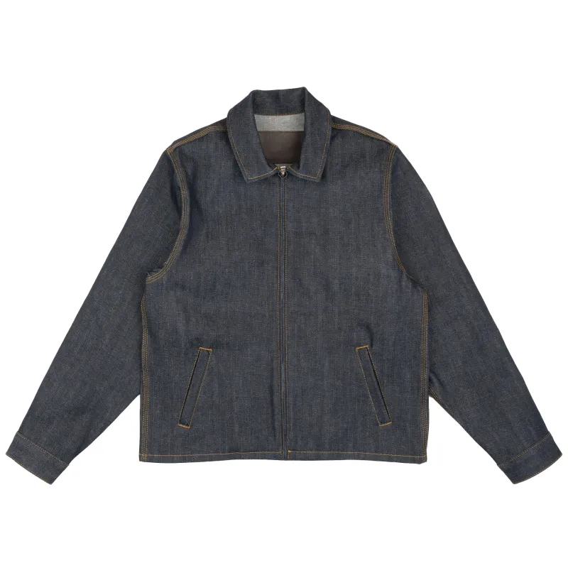 Zip Jacket - Left Hand Twill Denim sold by Tate + Yoko