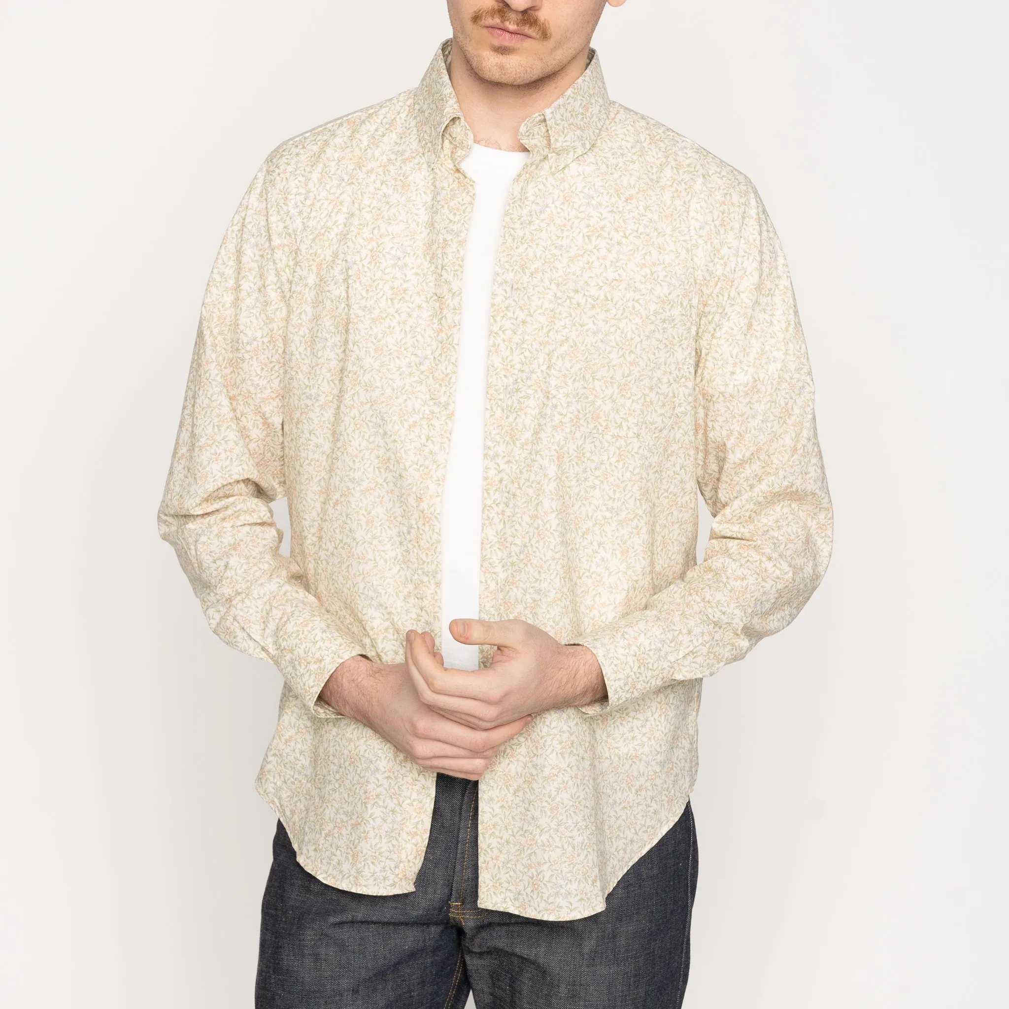 Easy Shirt - Bell Flowers - Cream sold by Tate + Yoko product image thumbnail 2