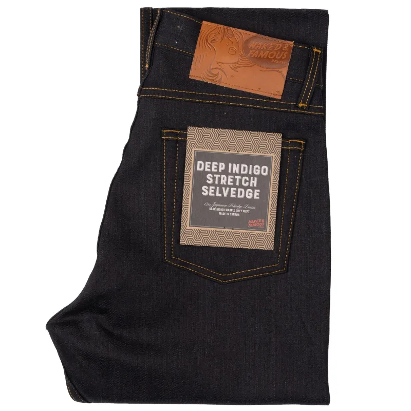 True Guy - Deep Indigo Stretch Selvedge sold by Tate + Yoko