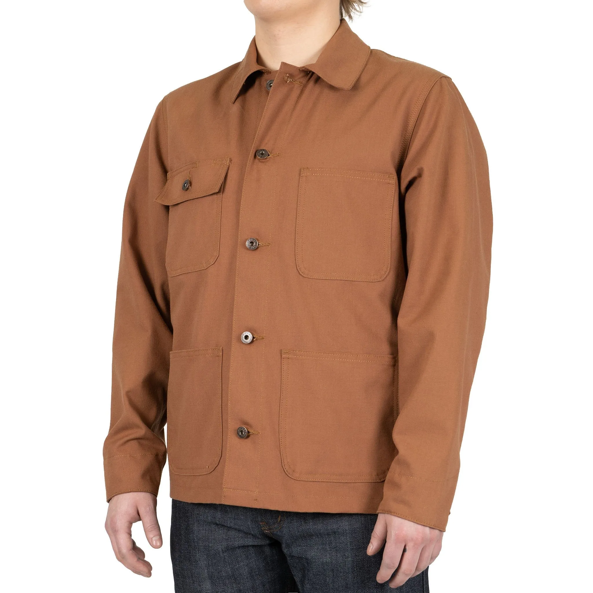 Chore Coat - Brick Canvas sold by Tate + Yoko product image thumbnail 3