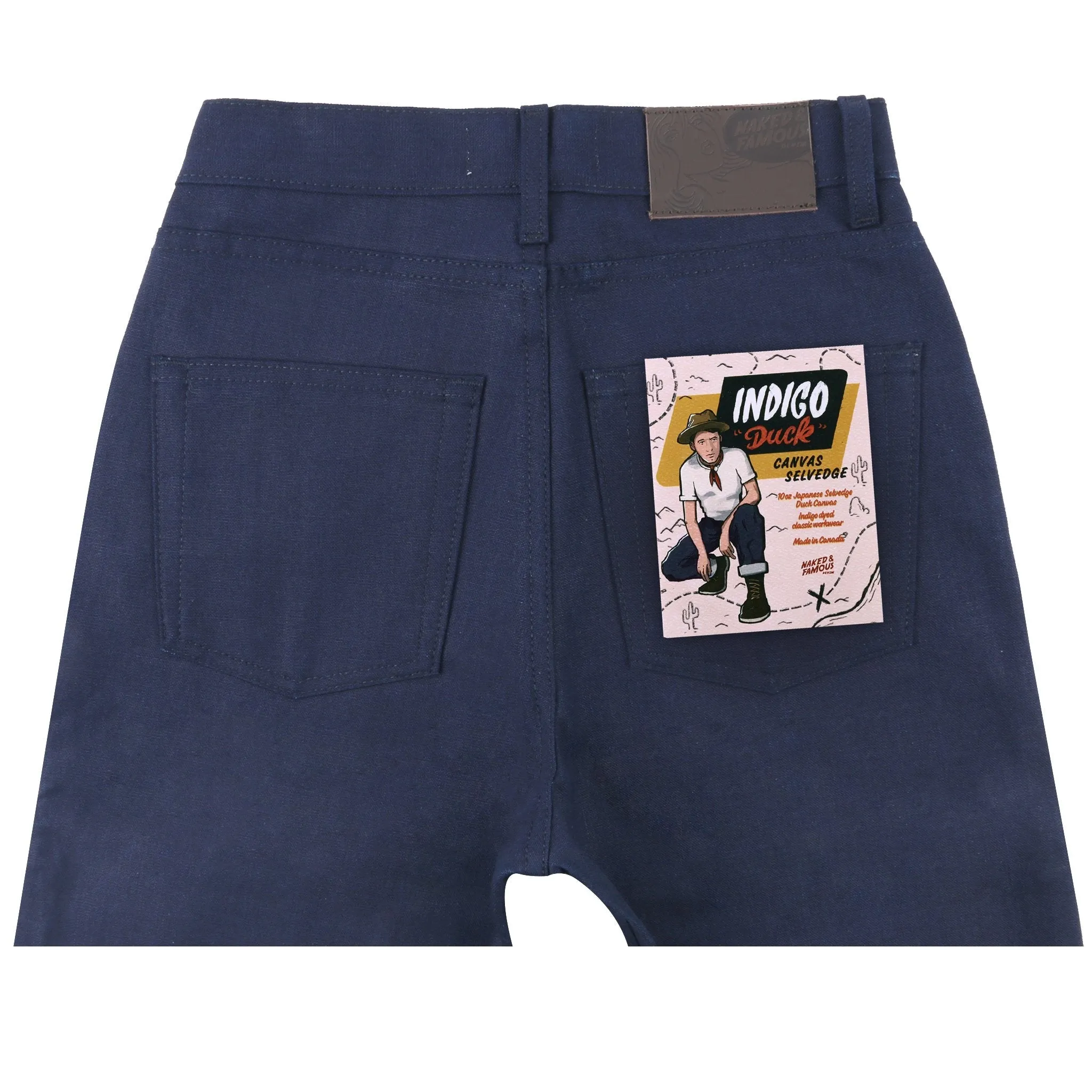 Women's - Classic - Indigo Selvedge Duck Canvas sold by Tate + Yoko product image thumbnail 3