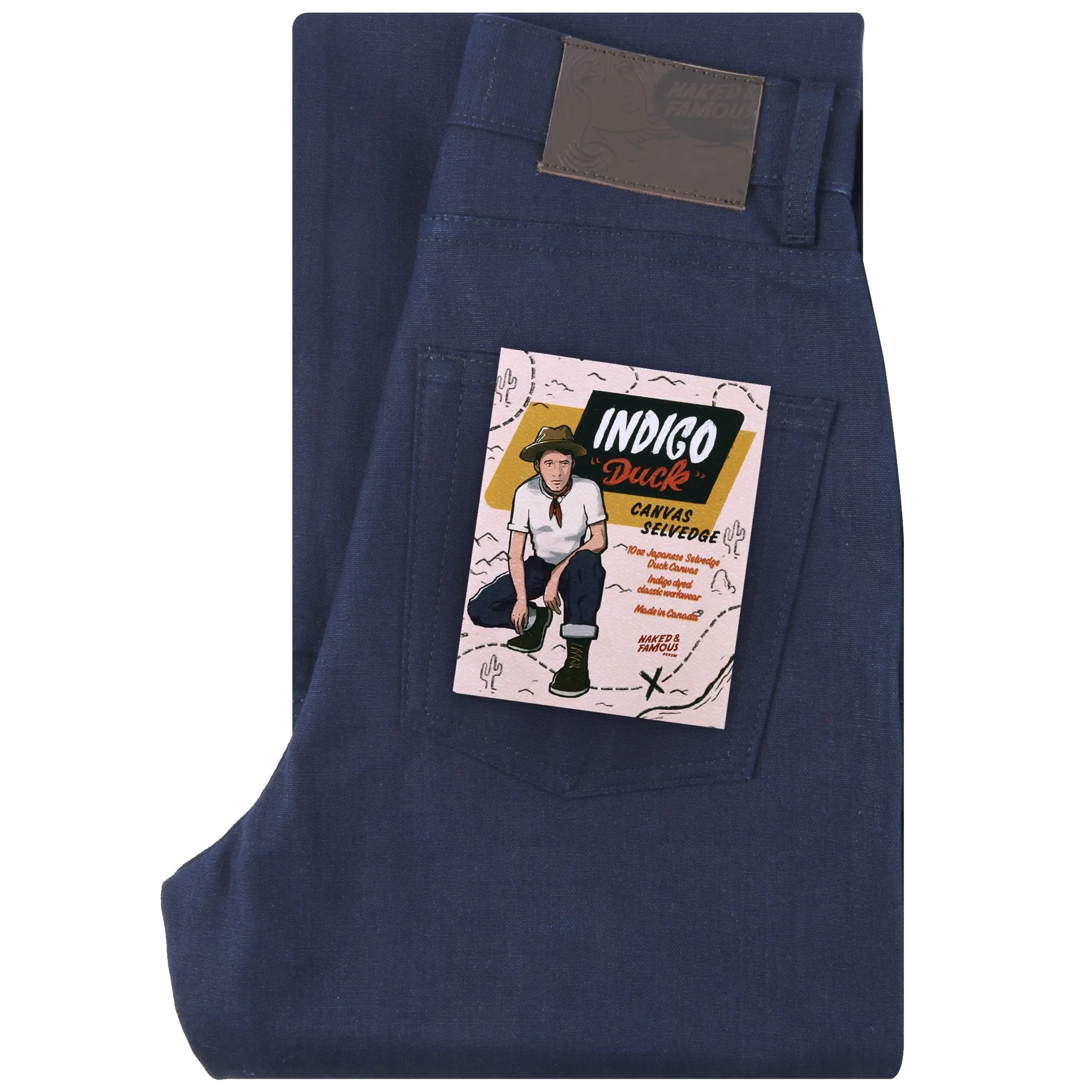 Women's - Classic - Indigo Selvedge Duck Canvas sold by Tate + Yoko