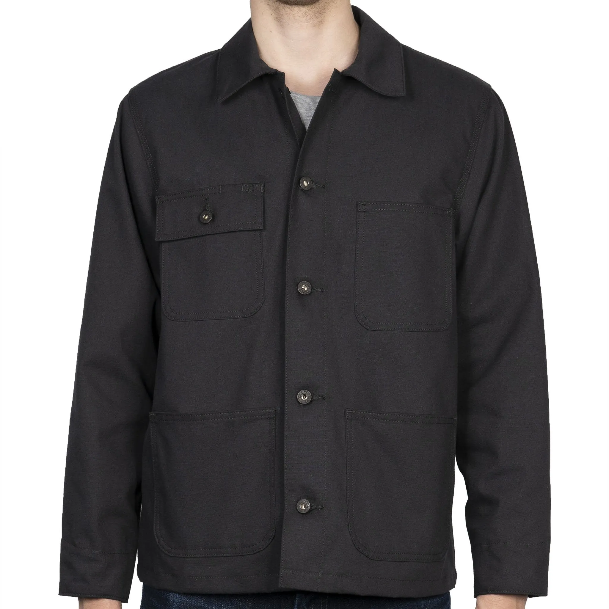 Chore Coat - Black Canvas sold by Tate + Yoko product image thumbnail 3