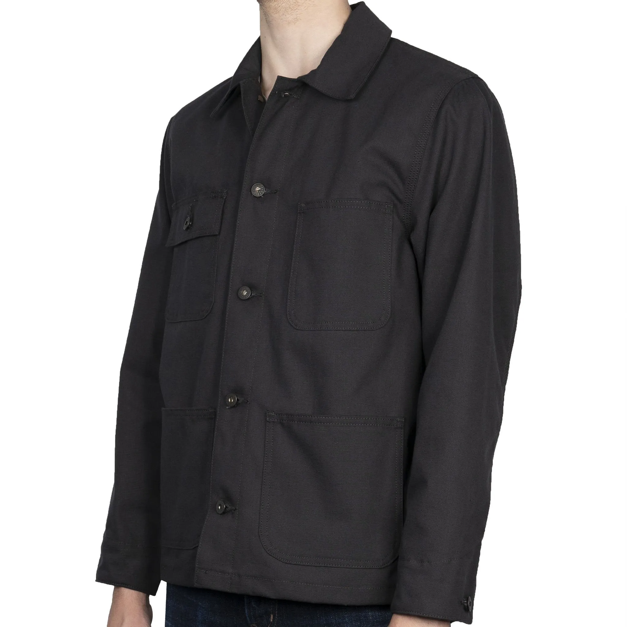 Chore Coat - Black Canvas sold by Tate + Yoko product image thumbnail 4