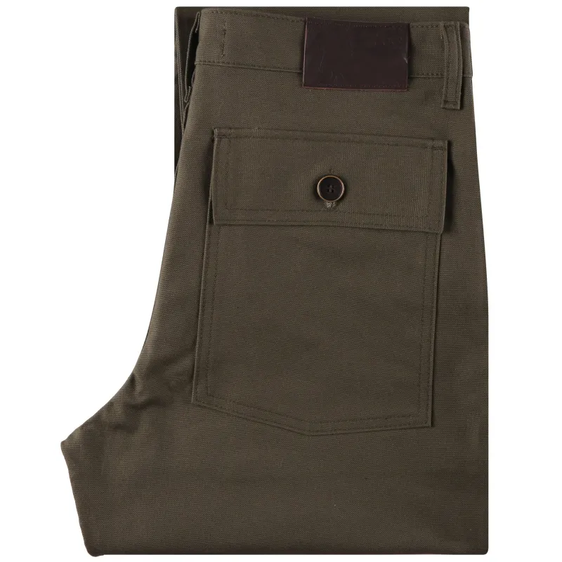Work Pant - Green Canvas sold by Tate + Yoko