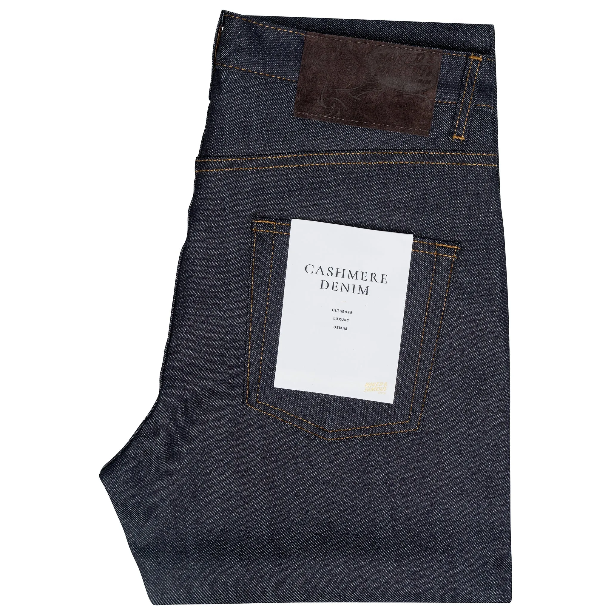 Easy Guy - Cashmere Stretch Blend Denim sold by Tate + Yoko