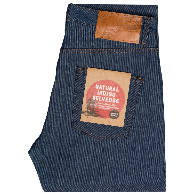 Easy Guy - Natural Indigo Selvedge sold by Tate + Yoko
