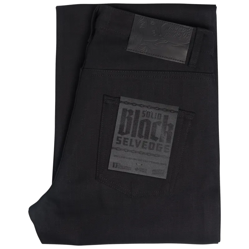 Strong Guy - Solid Black Selvedge sold by Tate + Yoko