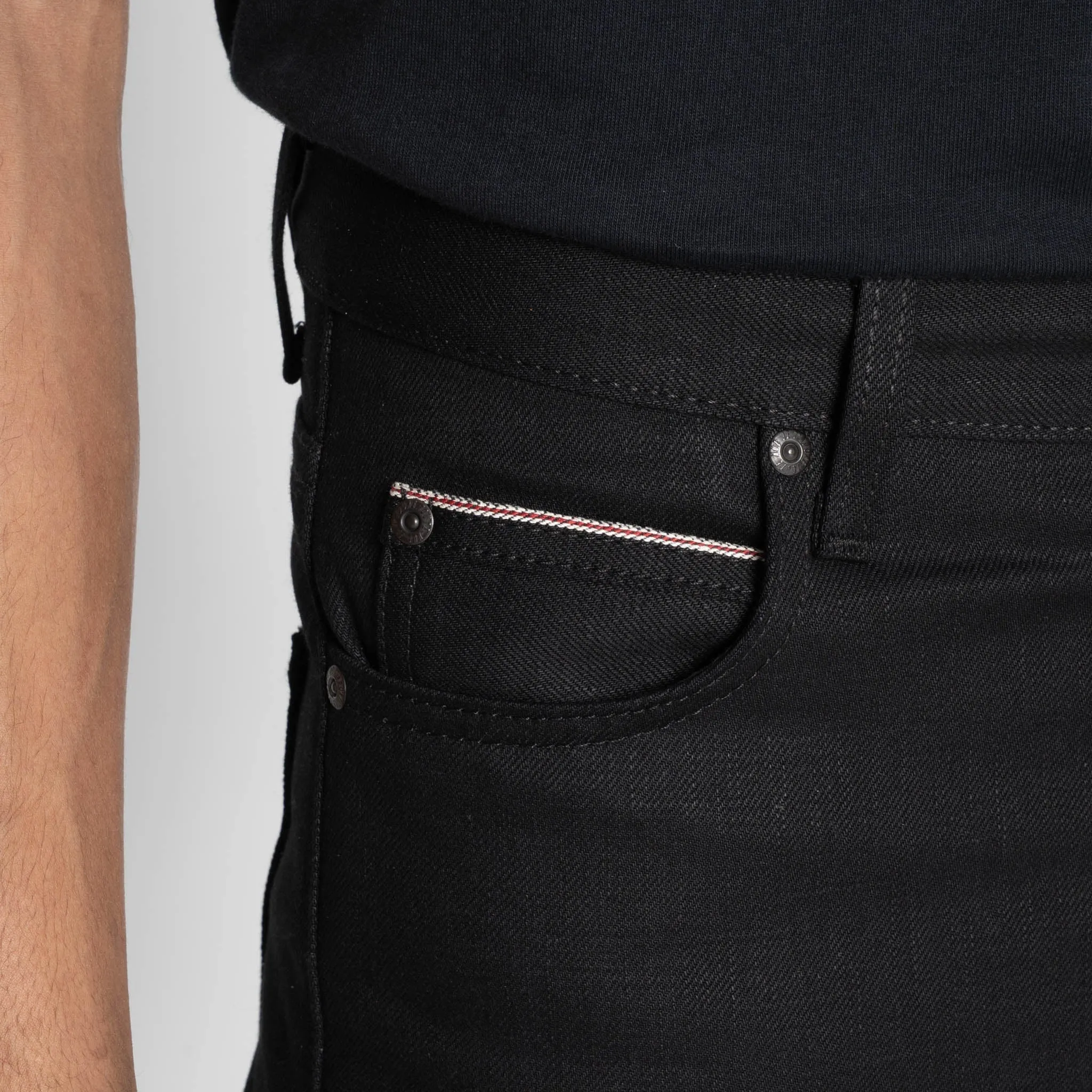Super Guy - Solid Black Selvedge sold by Tate + Yoko product image thumbnail 5