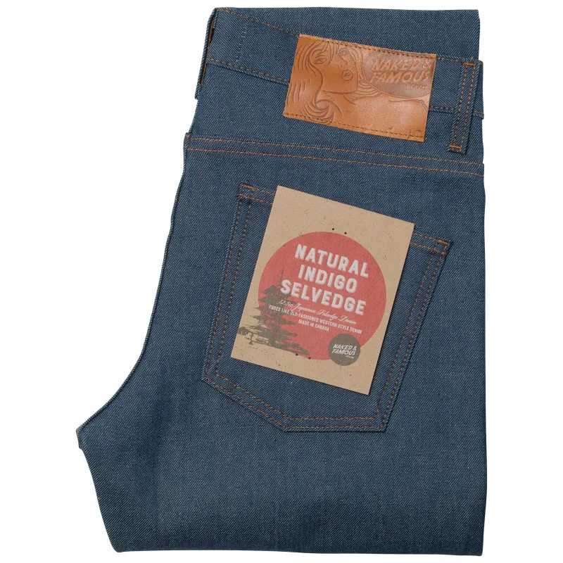 Super Guy - Natural   Indigo   Selvedge sold by Tate + Yoko