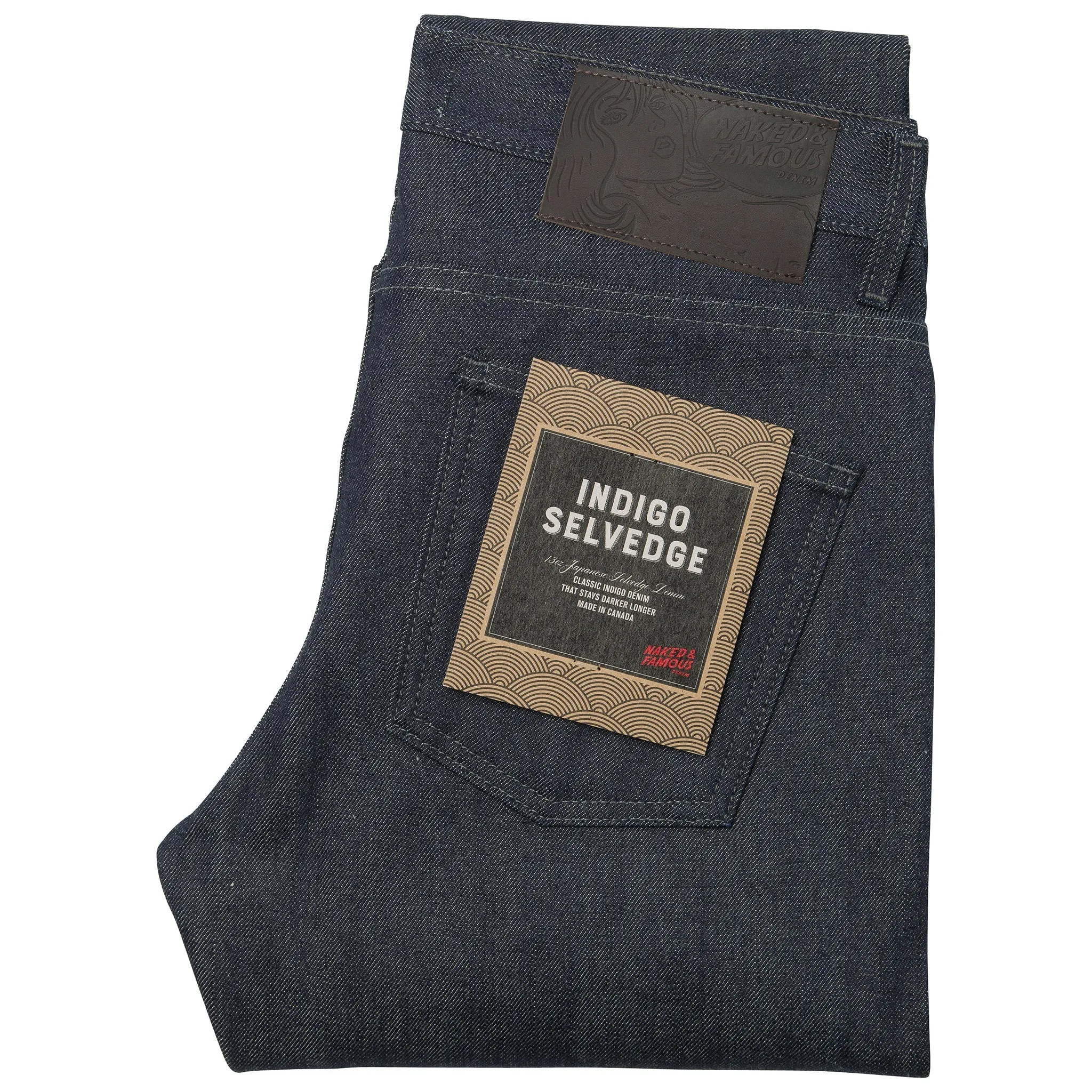 Super Guy - Indigo Selvedge sold by Tate + Yoko