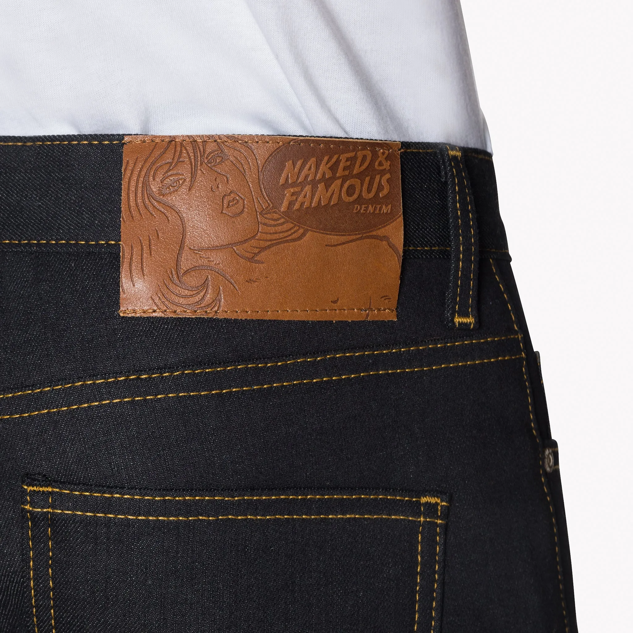 Super Guy - Deep Indigo Stretch Selvedge sold by Tate + Yoko product image thumbnail 5
