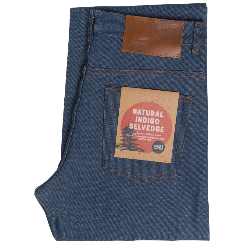 Groovy Guy - Natural Indigo Selvedge sold by Tate + Yoko