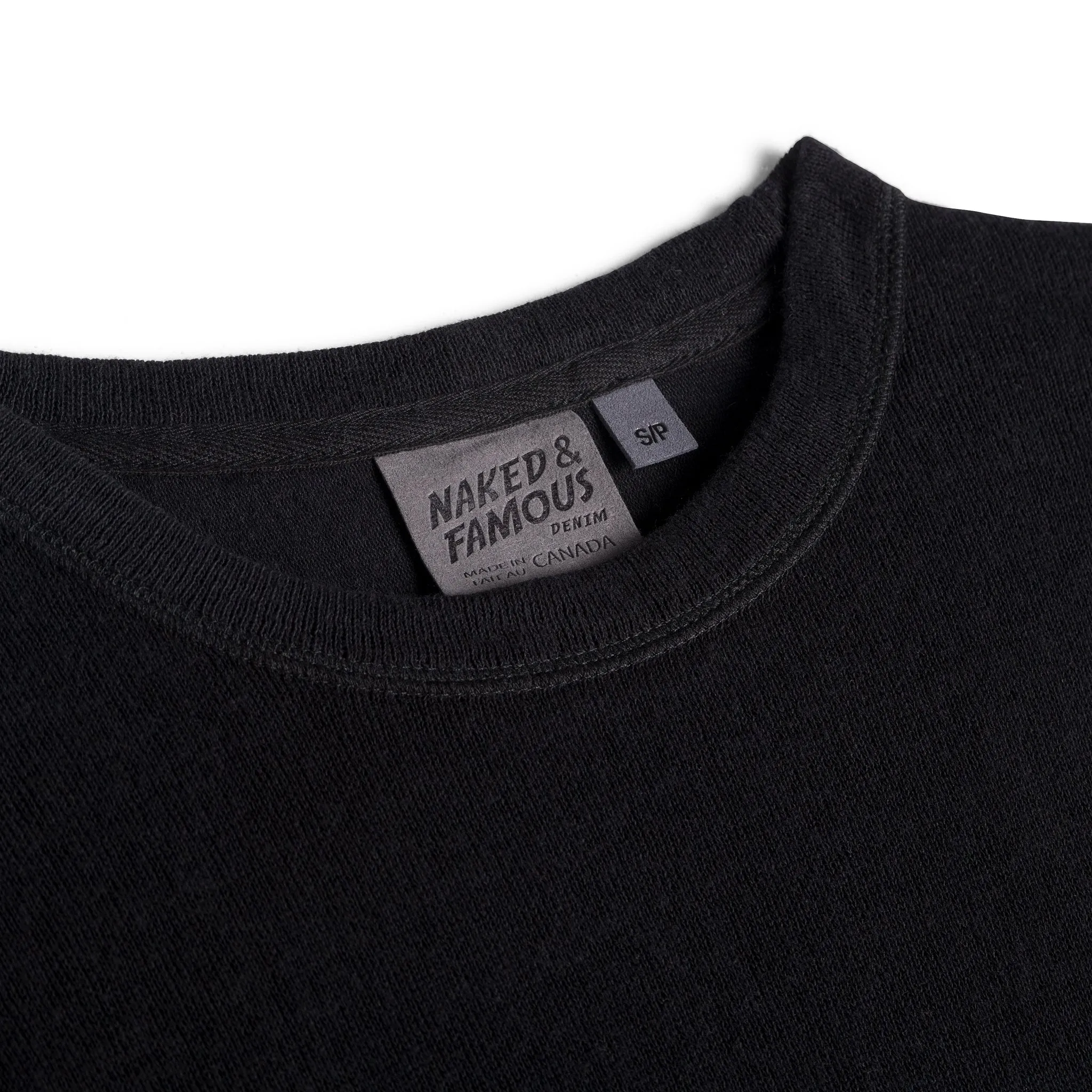 Women's - Weekend Crew - Vintage Doubleface - Black sold by Tate + Yoko product image thumbnail 5