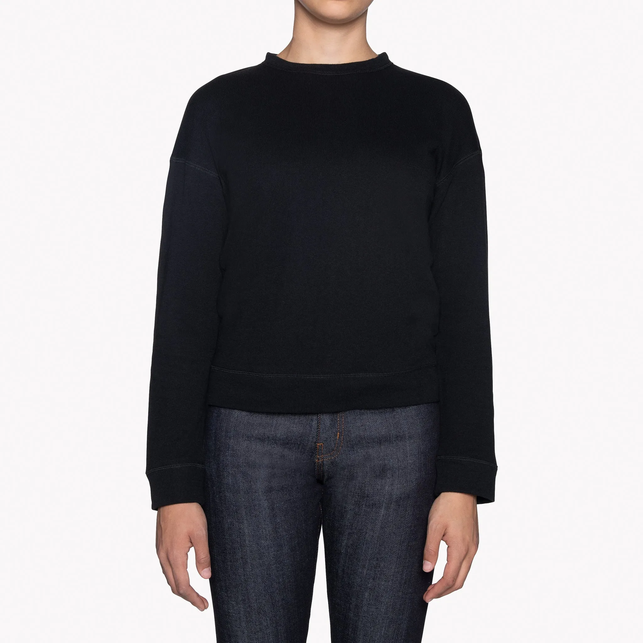 Women's - Weekend Crew - Vintage Doubleface - Black sold by Tate + Yoko product image thumbnail 2