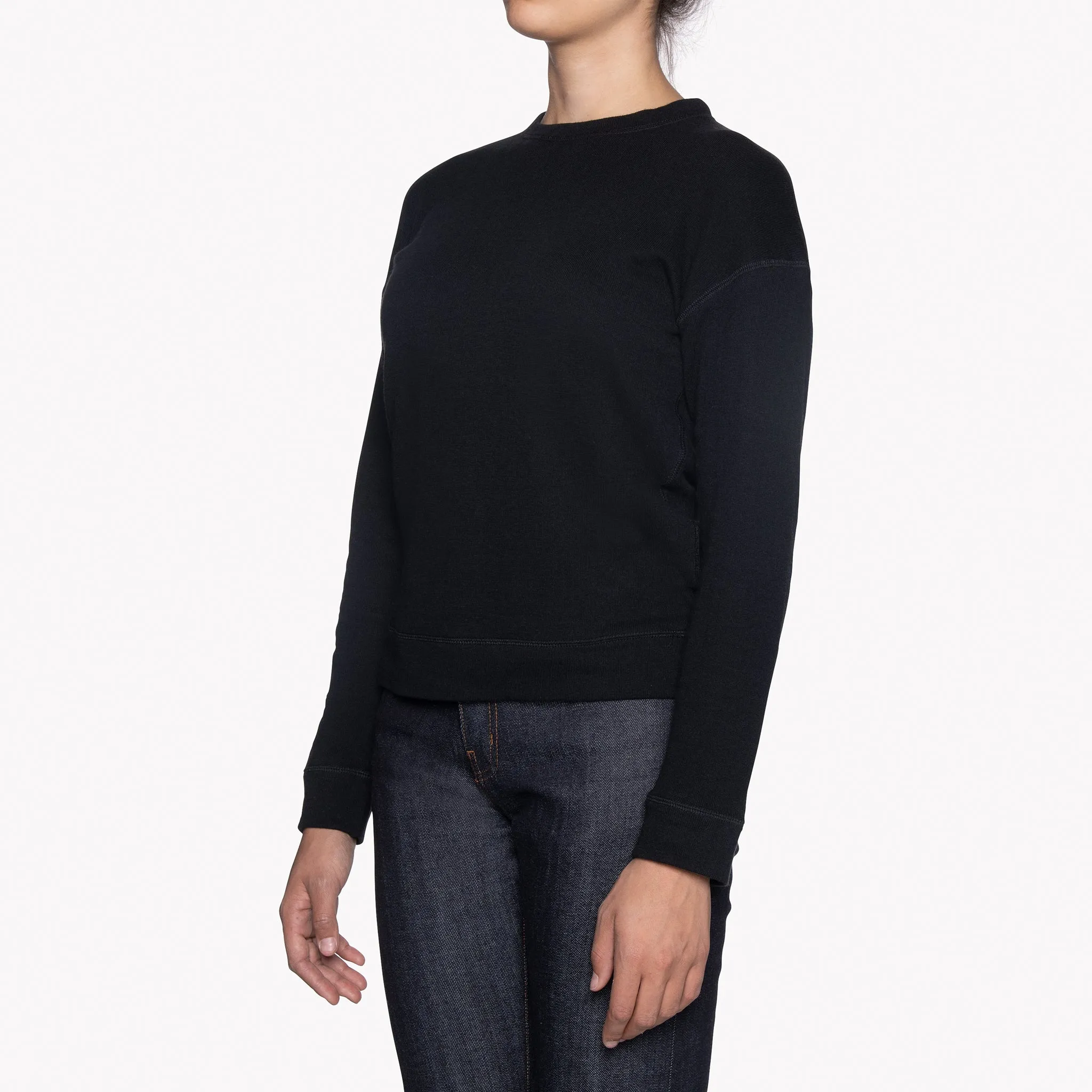 Women's - Weekend Crew - Vintage Doubleface - Black sold by Tate + Yoko product image thumbnail 3
