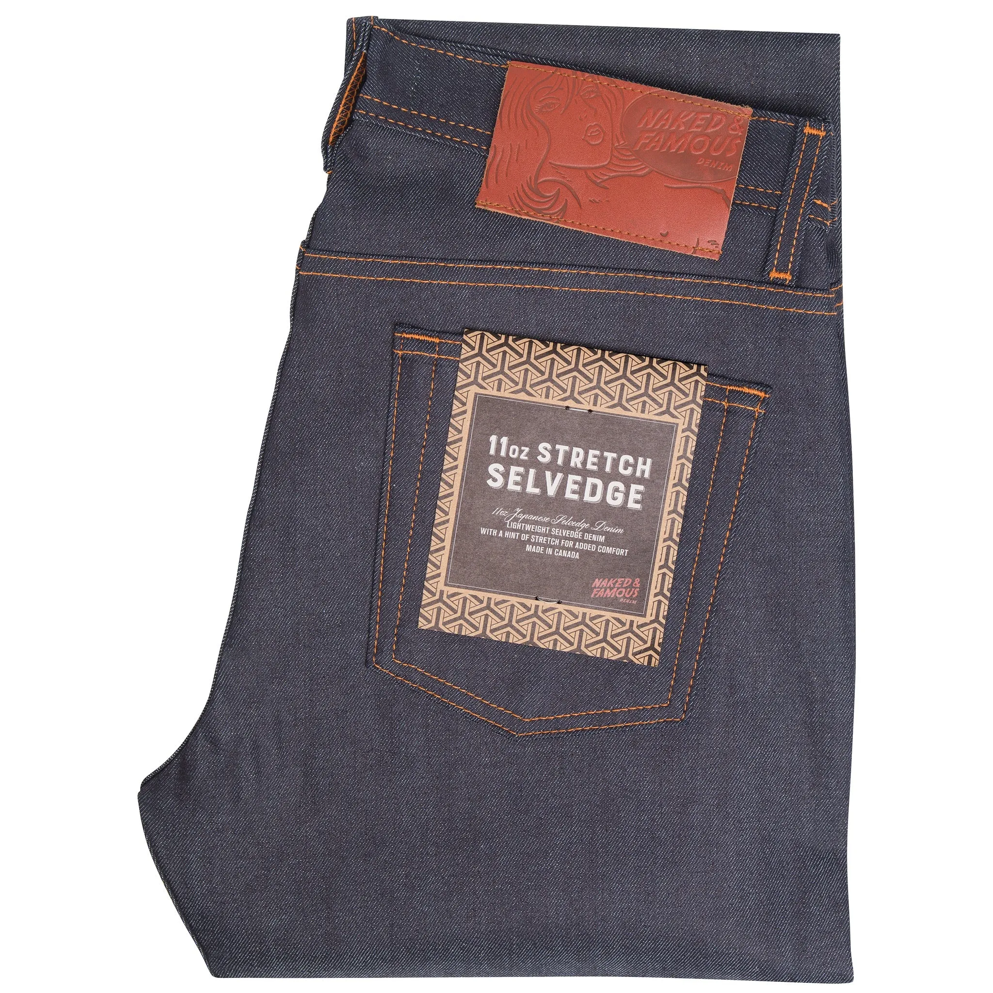 Weird Guy - 11oz Stretch Selvedge sold by Tate + Yoko