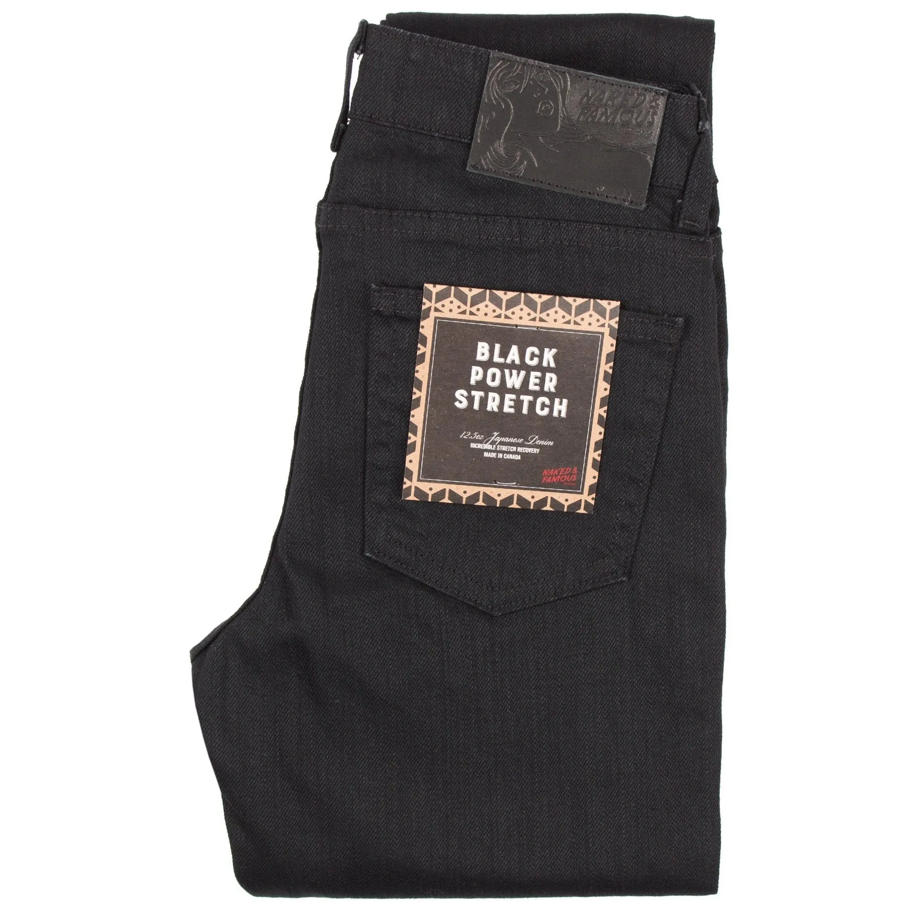 Women's - Skinny - Black Power Stretch sold by Tate + Yoko