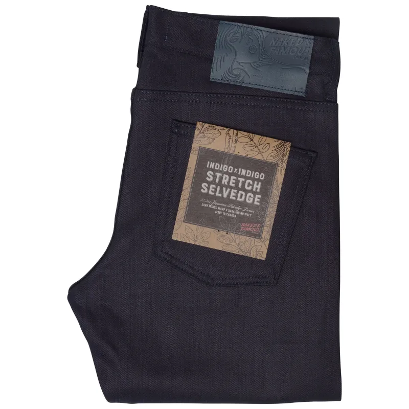Super Guy - Indigo / Indigo Stretch Selvedge made by Naked & Famous Denim