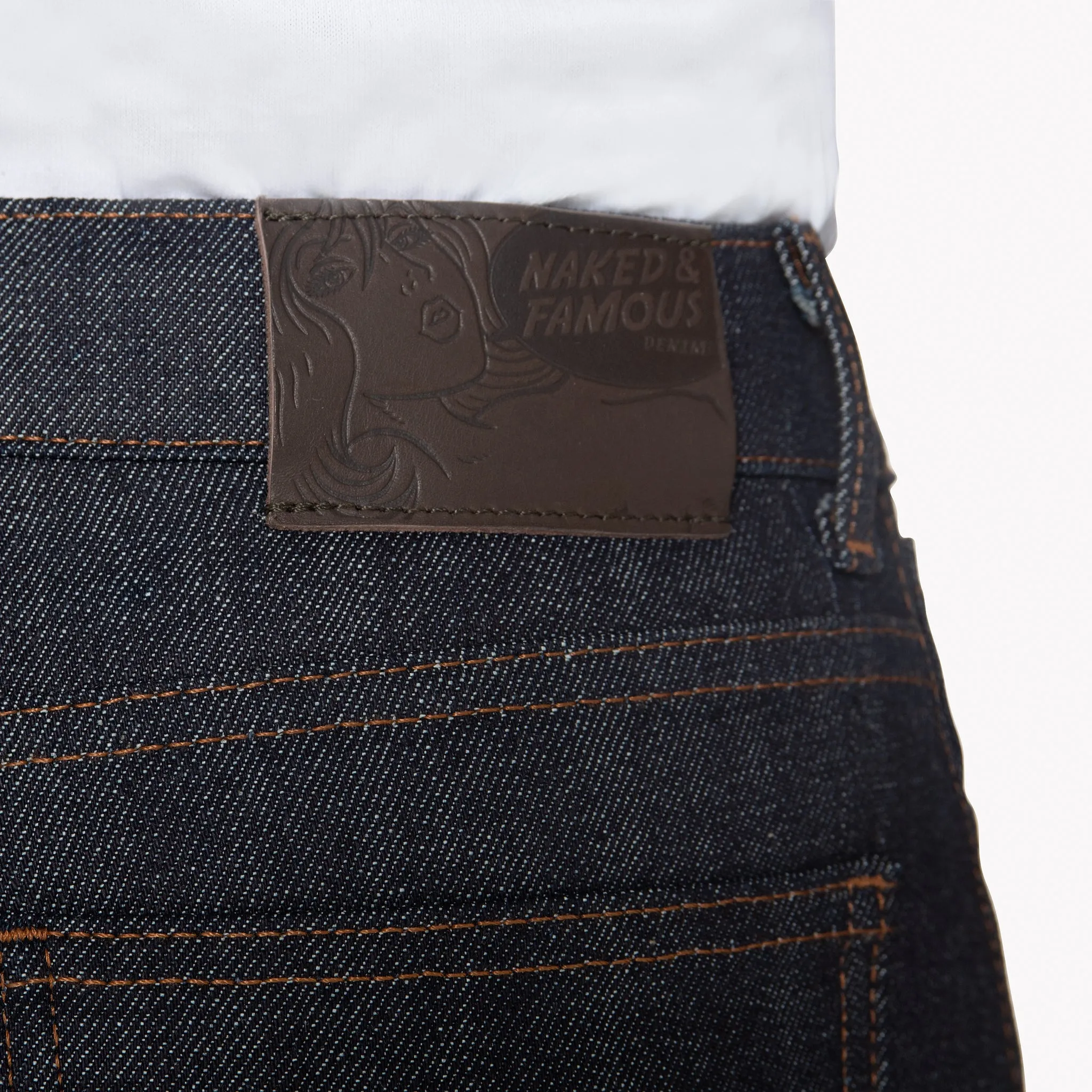 Women's - Skinny - Stretch Selvedge Raw Denim sold by Tate + Yoko product image thumbnail 5