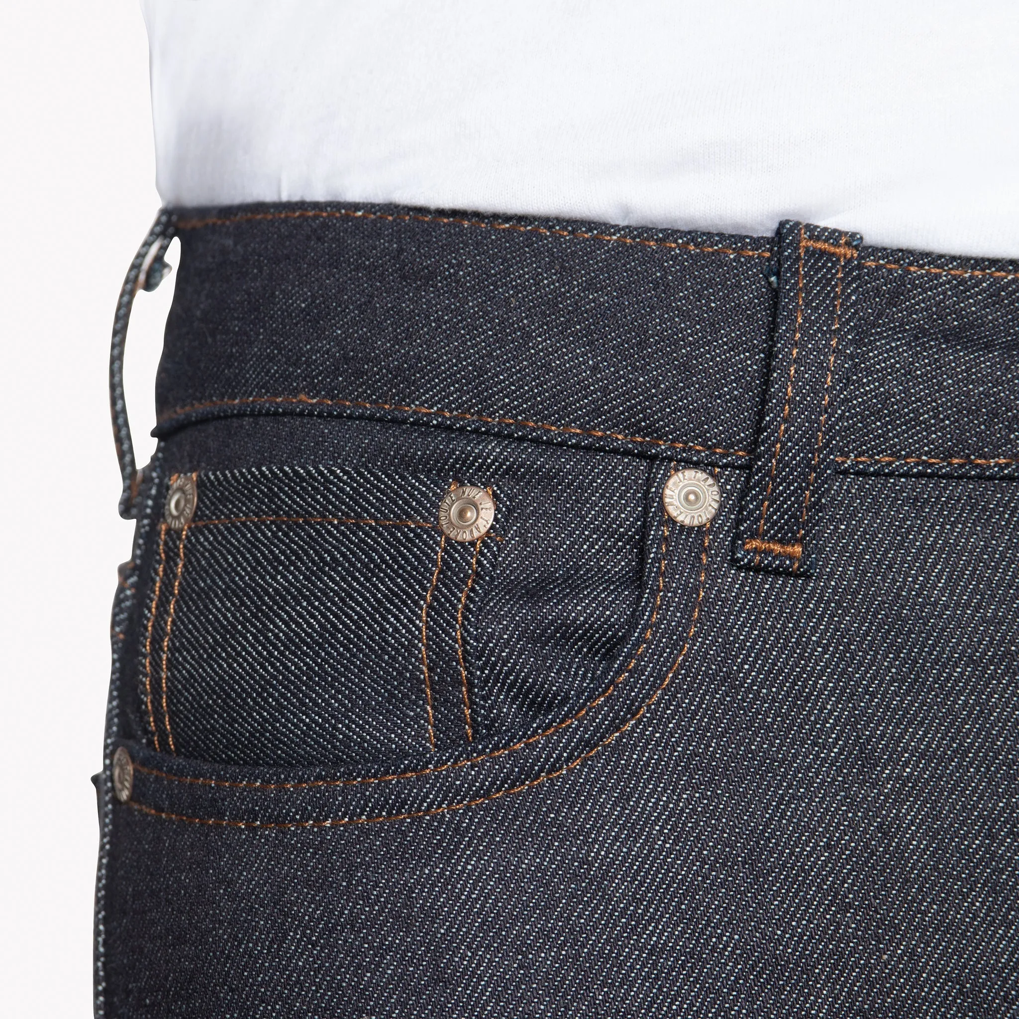 Women's - Skinny - Stretch Selvedge Raw Denim sold by Tate + Yoko product image thumbnail 4