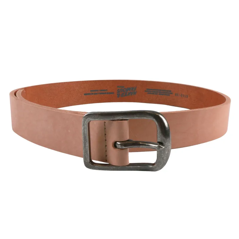 Thick Belt - 7mm Bovine Leather - Natural Tan sold by Tate + Yoko