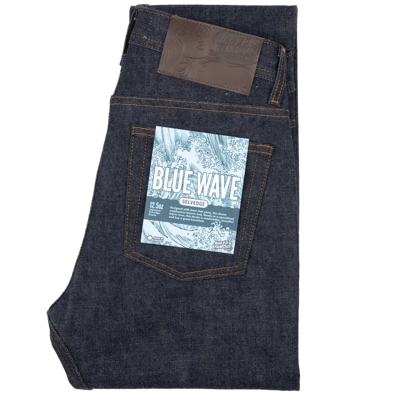 Weird Guy - Blue Wave Selvedge sold by Tate + Yoko