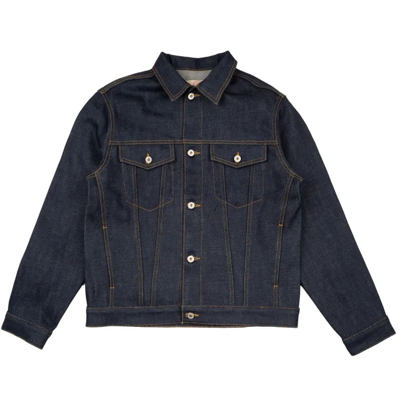 Denim Jacket - Elephant 14 - Dirty Elephant Selvedge made by Naked & Famous Denim