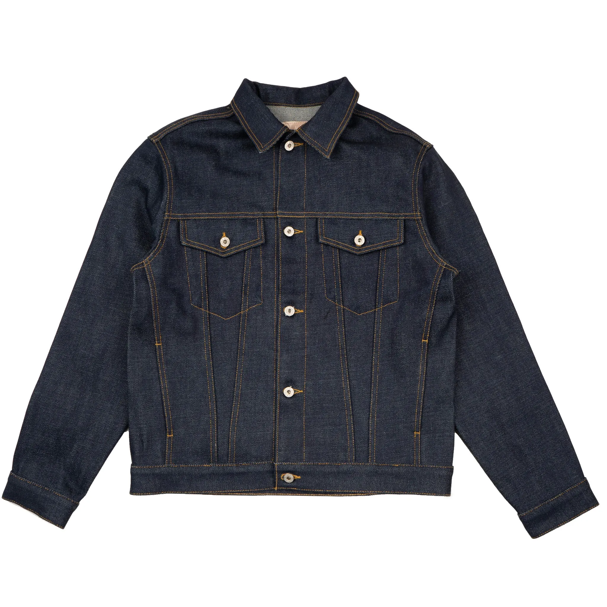 Denim Jacket - Elephant 14 - Dirty Elephant Selvedge sold by Tate + Yoko