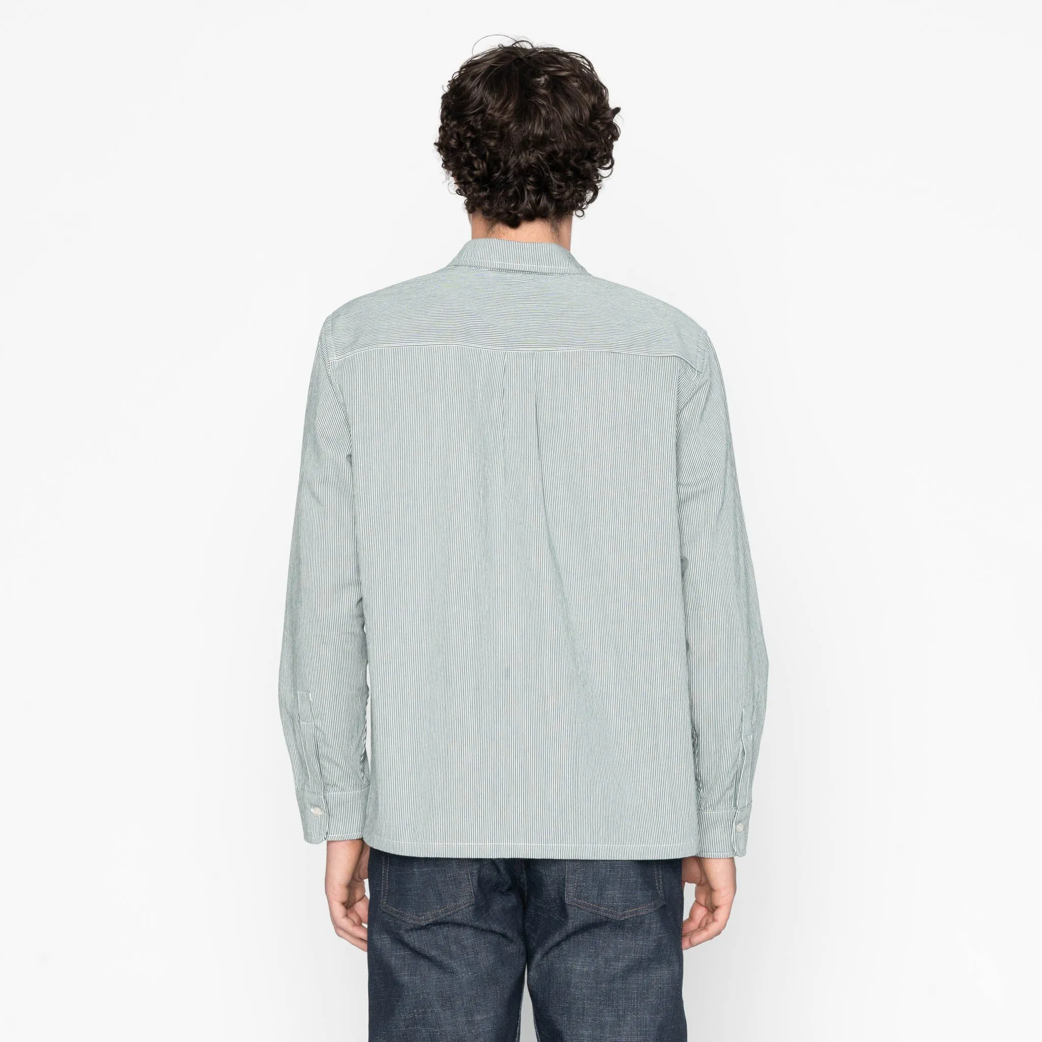 True Shirt - Organic Hickory - Green sold by Tate + Yoko product image thumbnail 4