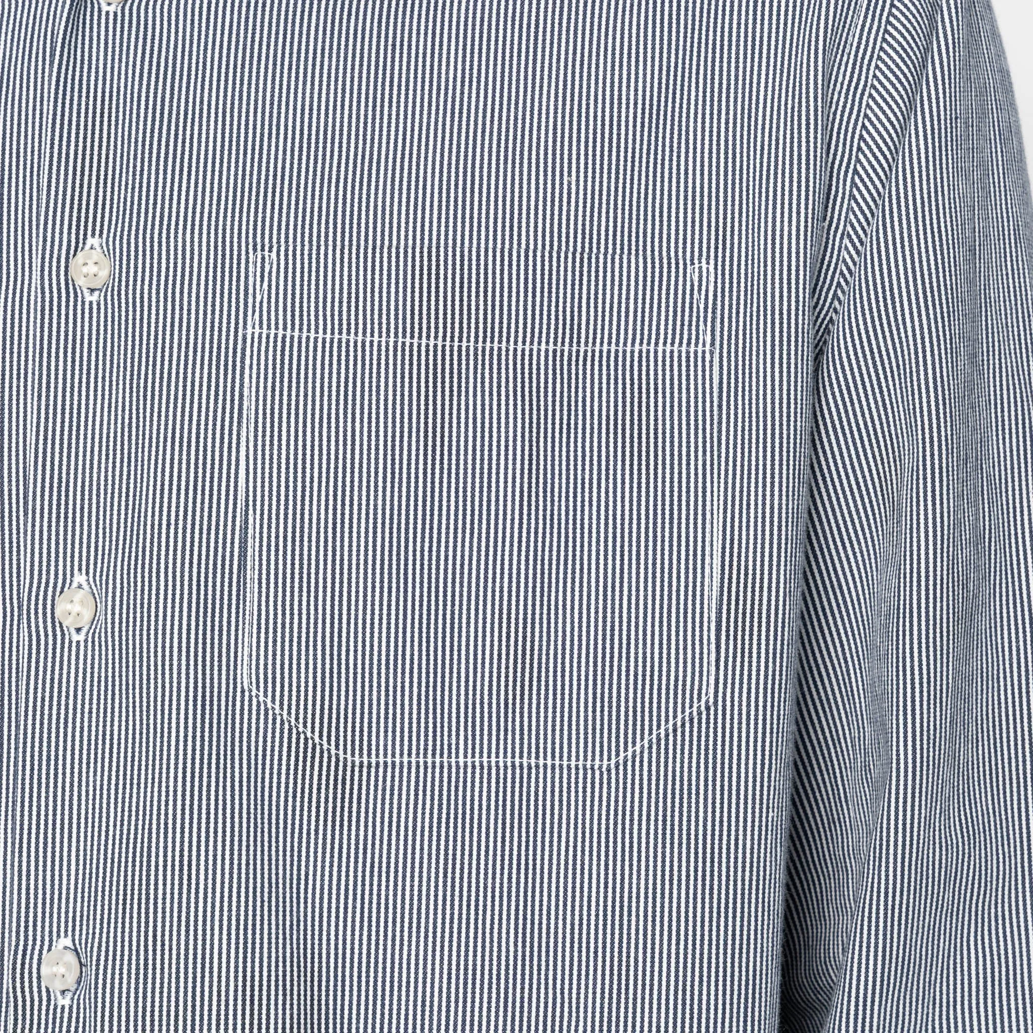 True Shirt - Organic Hickory - Indigo sold by Tate + Yoko product image thumbnail 5