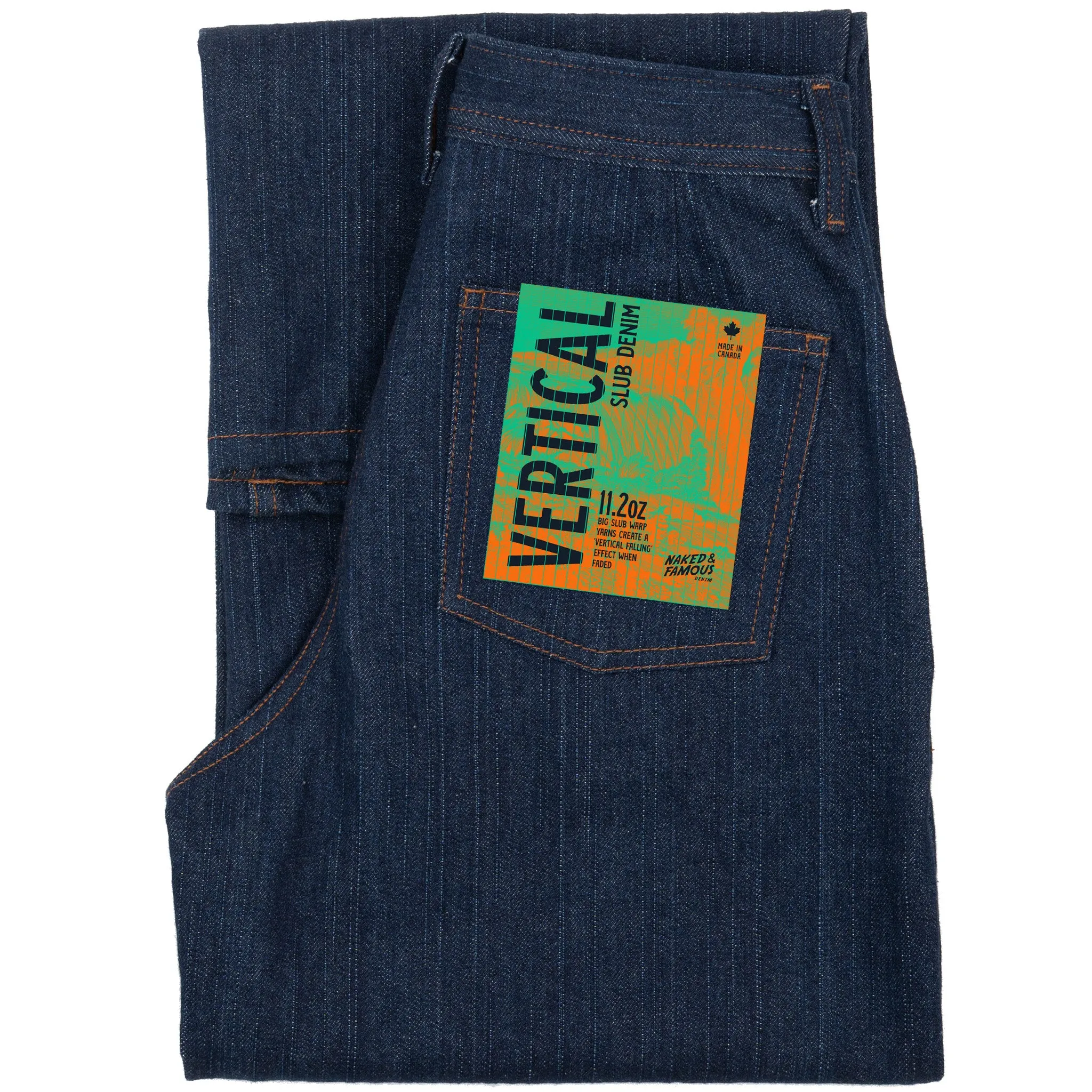 Maudie - Vertical Slub Denim sold by Tate + Yoko