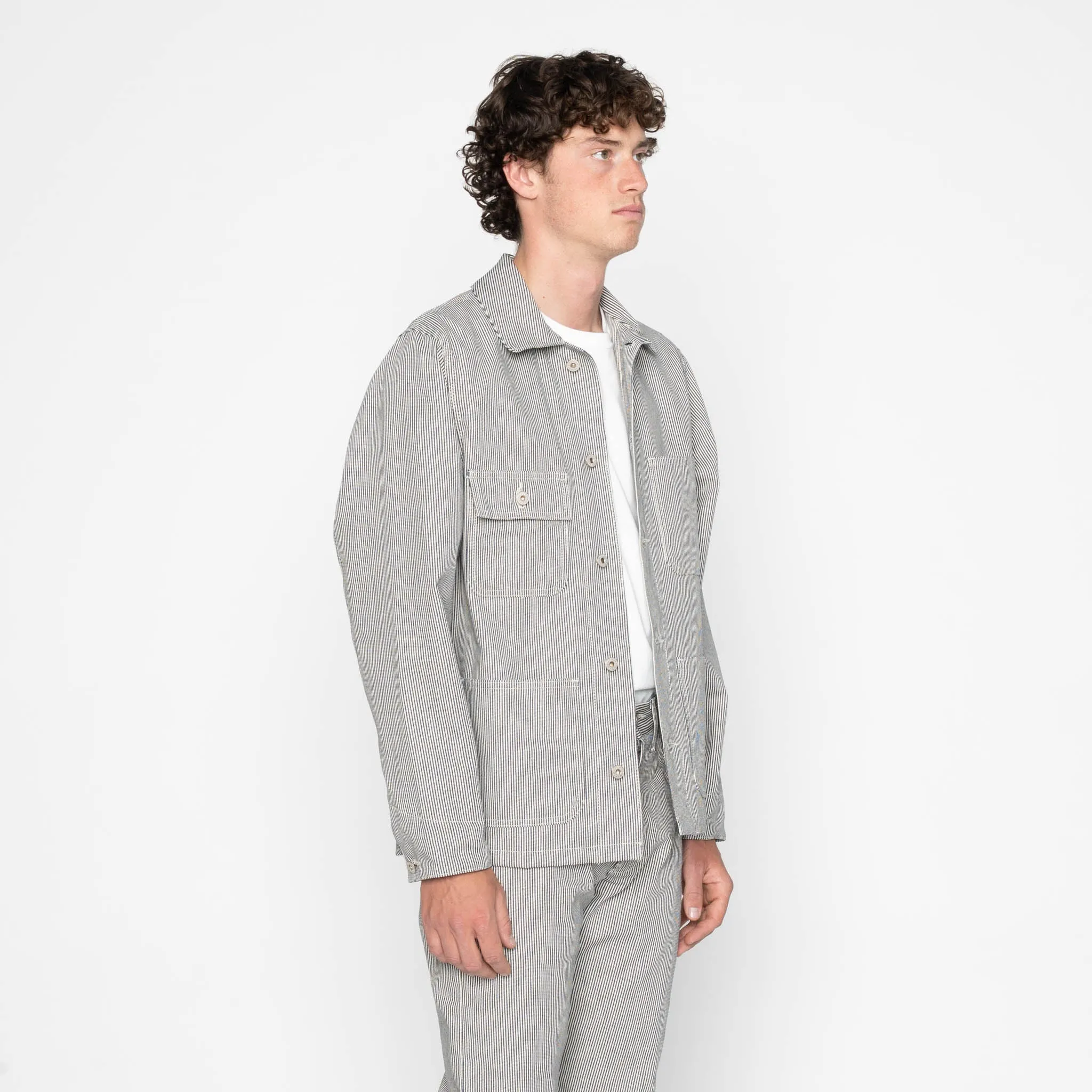 Chore Coat - Selvedge Hickory sold by Tate + Yoko product image thumbnail 3