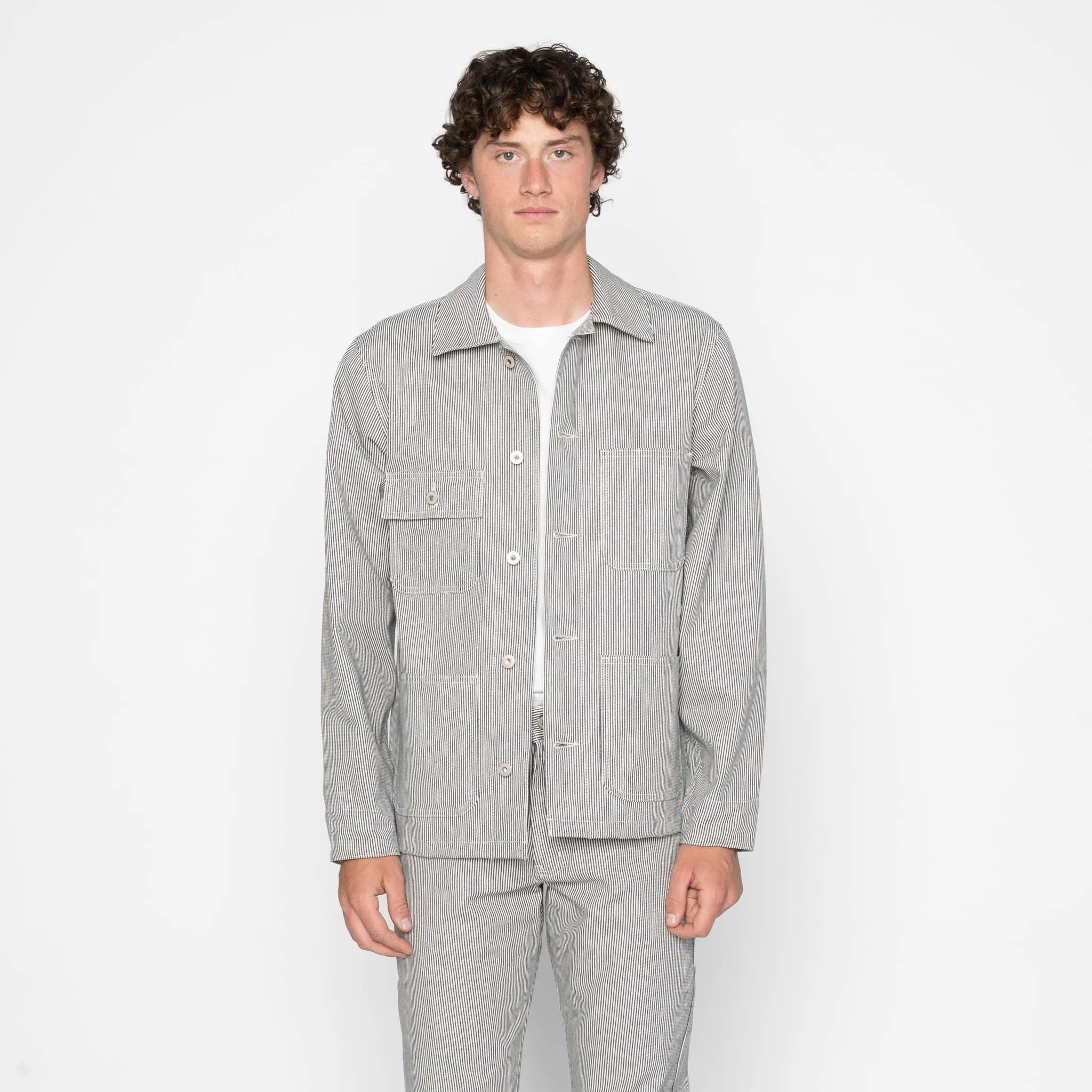 Chore Coat - Selvedge Hickory sold by Tate + Yoko product image thumbnail 2