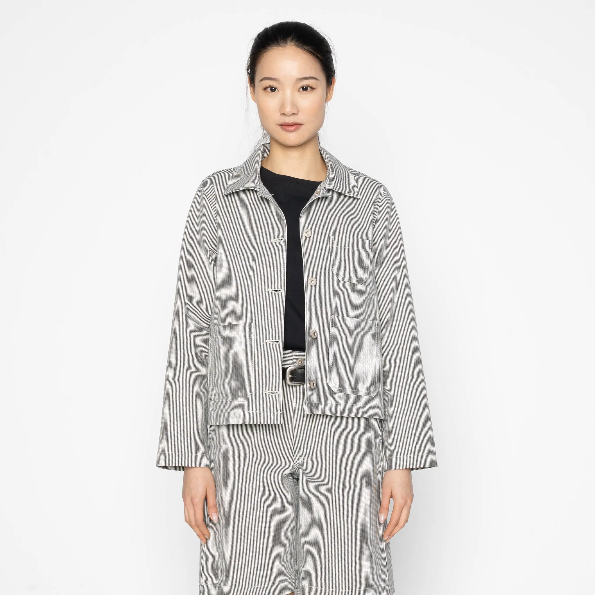 Gracie Jacket - Organic Hickory sold by Tate + Yoko product image thumbnail 2