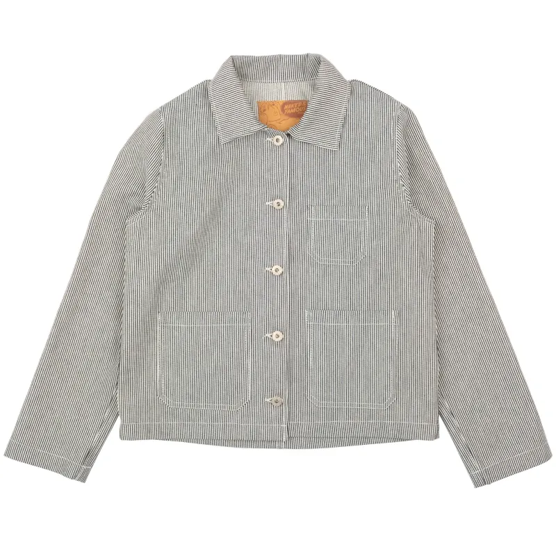 Gracie Jacket - Organic Hickory made by Naked & Famous Denim