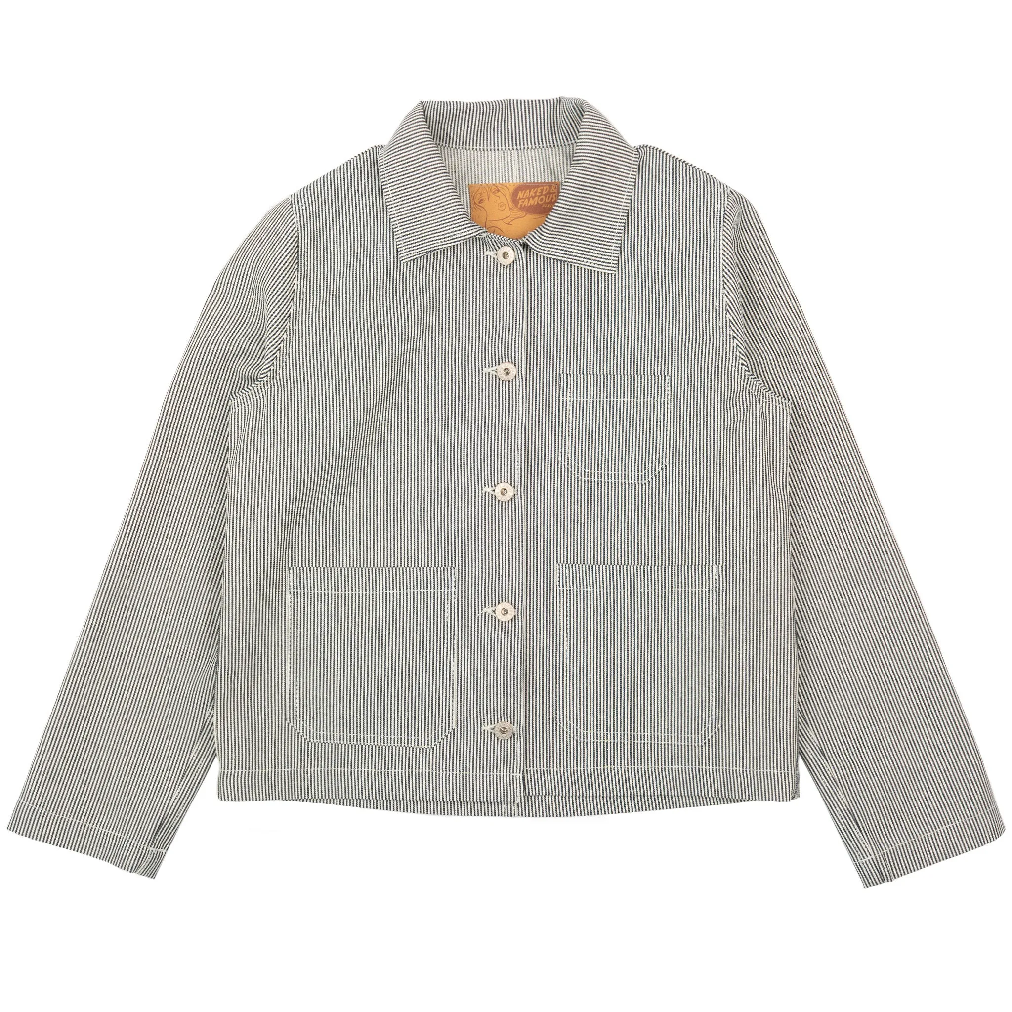 Gracie Jacket - Organic Hickory sold by Tate + Yoko